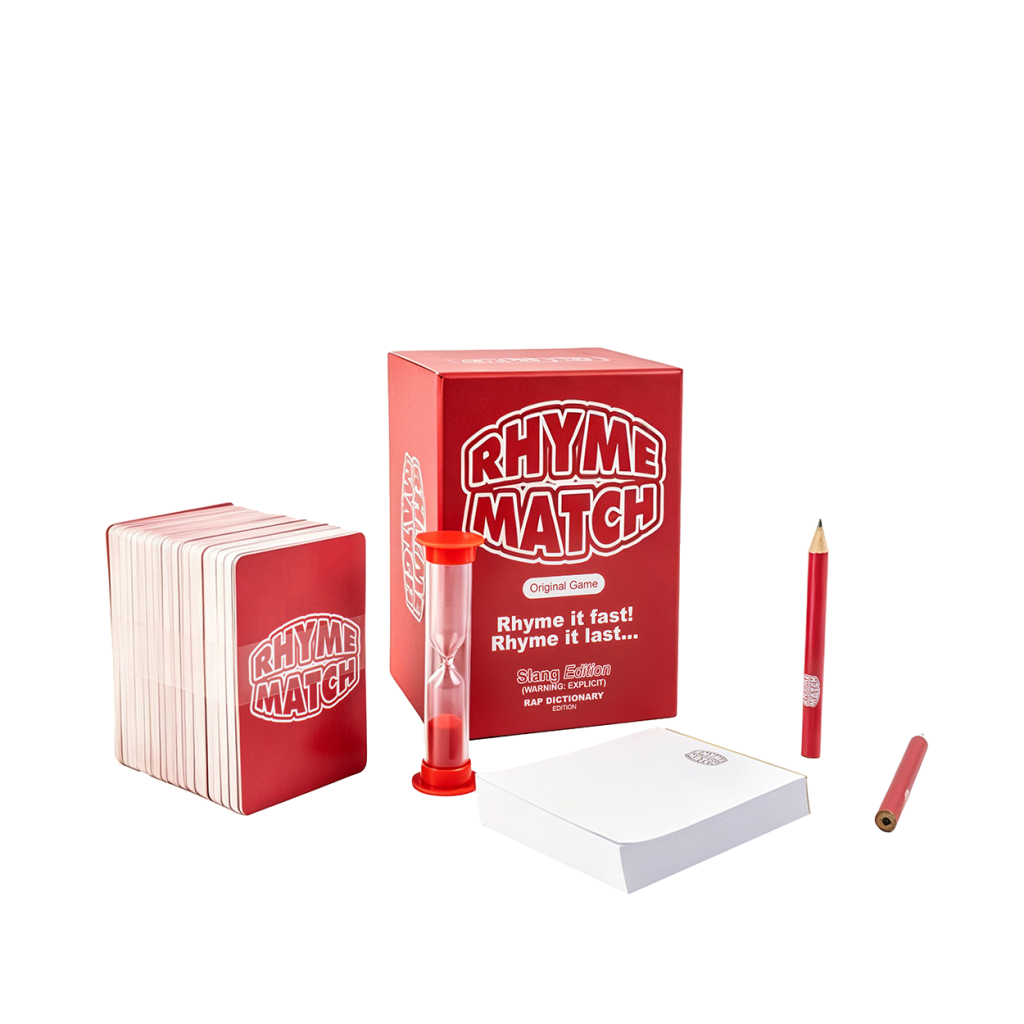 Rhyme Match Game Rap Dictionary Slang Edition
