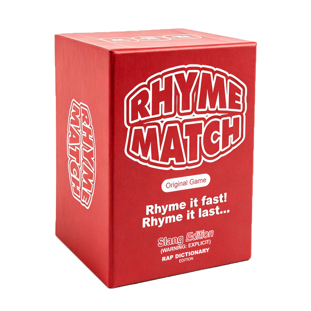 Front Angle of Rhyme Match Game Rap Dictionary Slang Edition